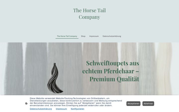 Screenshot of shopthehorsetailcompany.com