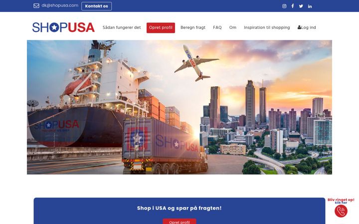 Screenshot of shopusa.com