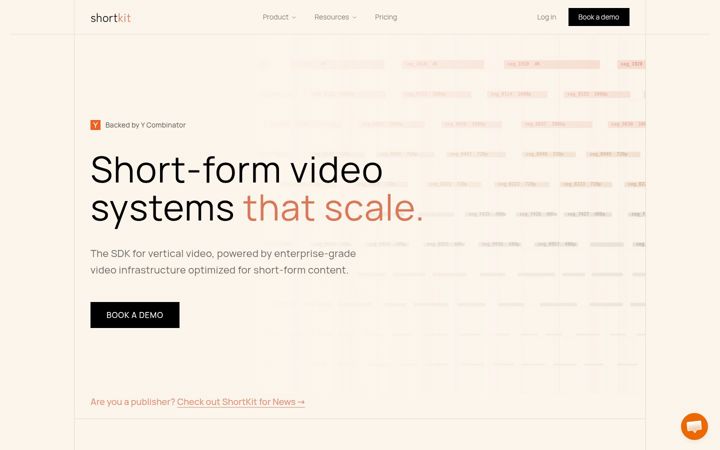 Screenshot of shortkit.dev