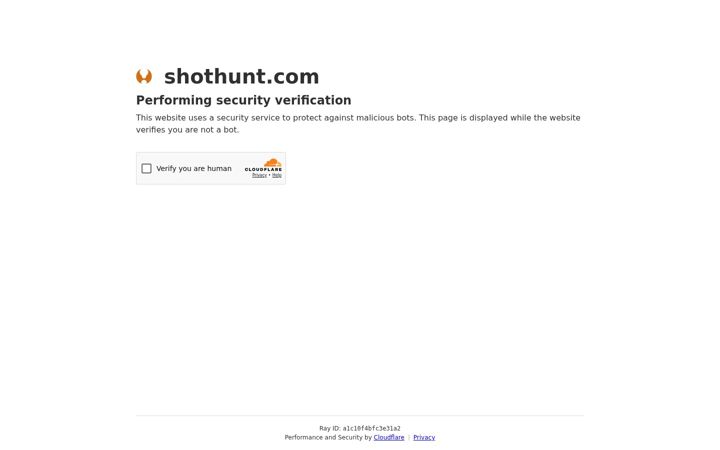 Screenshot di shothunt.com
