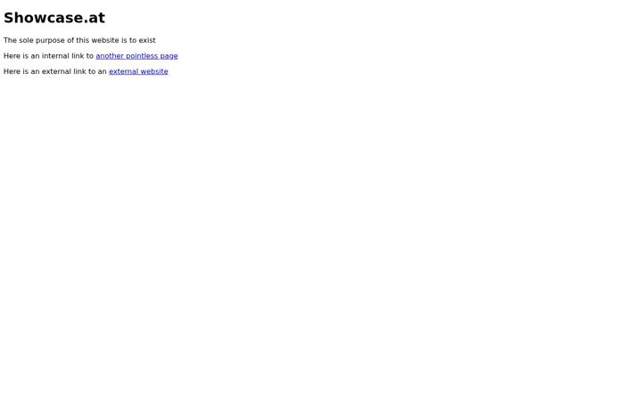 Screenshot of showcase.at