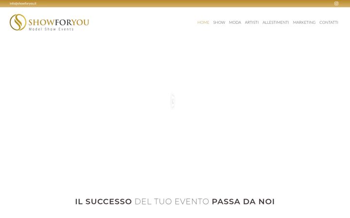 Screenshot of showforyou.it