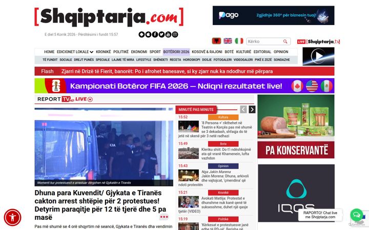 shqiptarja.com