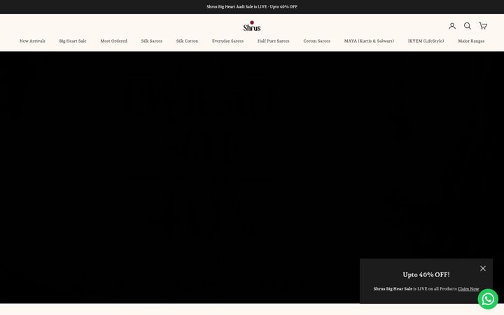 Screenshot of shrus.com