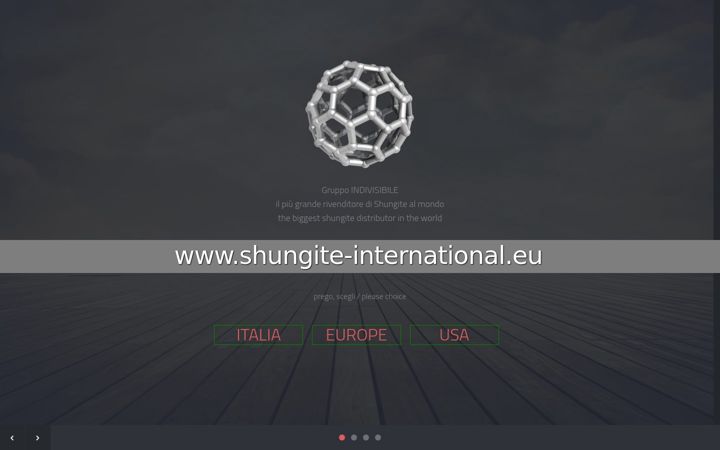 Screenshot of shungite-international.com