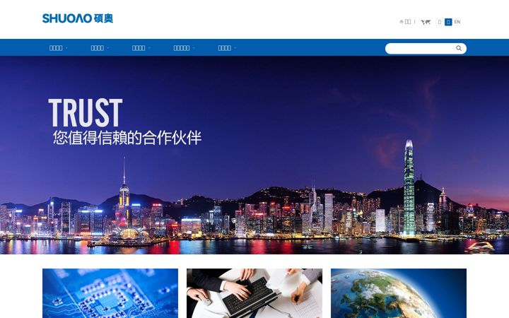 Screenshot di shuoaointernational.com