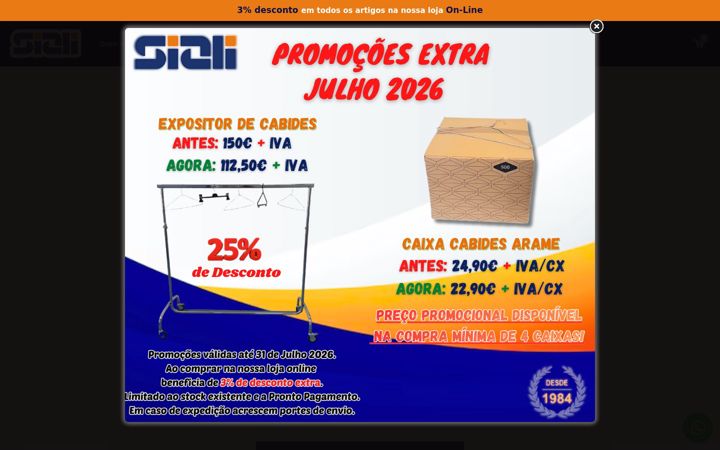 Screenshot of siali.pt