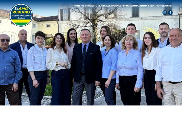 Екранна снимка на siamorudiano.it