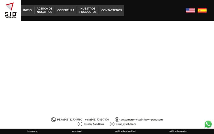 Screenshot von sibcompany.com