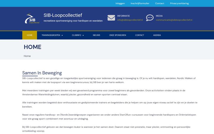 Skærmbillede af sibloopcollectief.nl