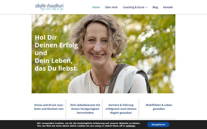 Screenshot of sibylle-chaudhuri.net