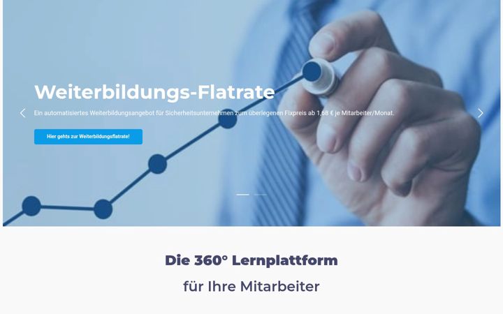 Zrzut ekranu sicherheitsakademie-berlin.de