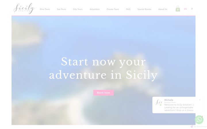 Screenshot von sicilyemotion.com