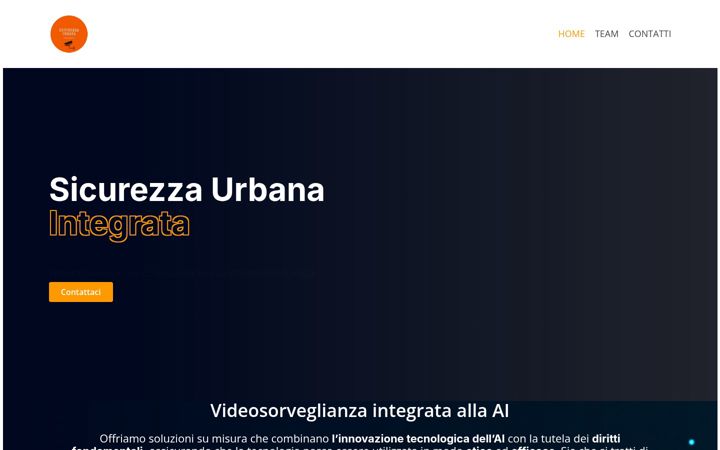 Skärmbild av sicurezzaurbanaintegrata.it