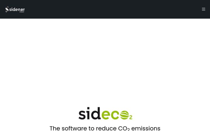 Screenshot of sidenorsustainablesteels.com