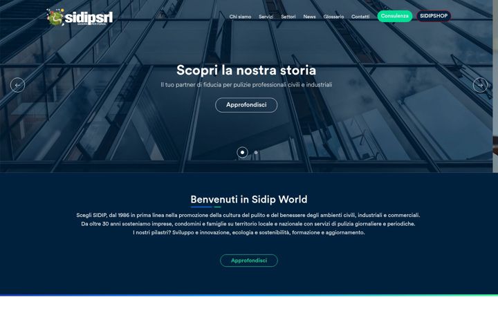 Screenshot of sidip.com