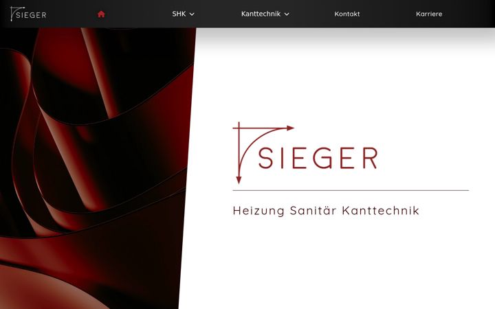 Screenshot of siegerthuele.de