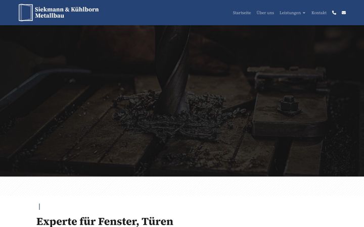 Screenshot di siekmann-kuehlborn.de