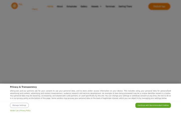 Screenshot of siferry.com