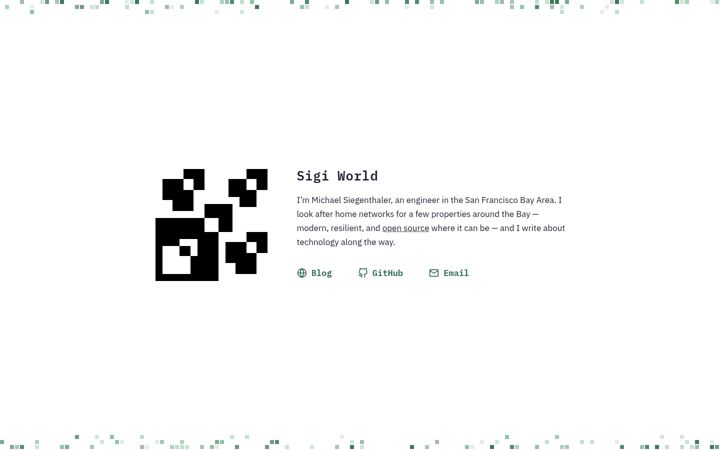 Screenshot of sigi.net
