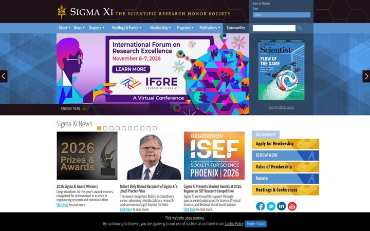 Screenshot di sigmaxi.org