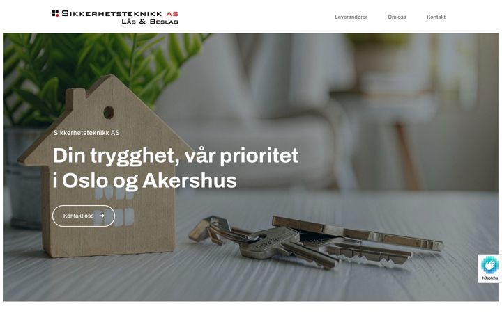 Screenshot of sikkerhetsteknikk.com