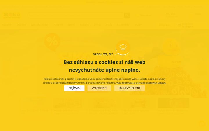 Screenshot of siko.sk