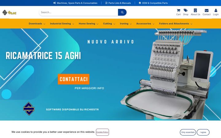Screenshot of silacsew.com