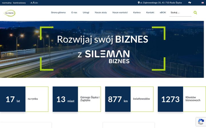 Screenshot of sileman.pl