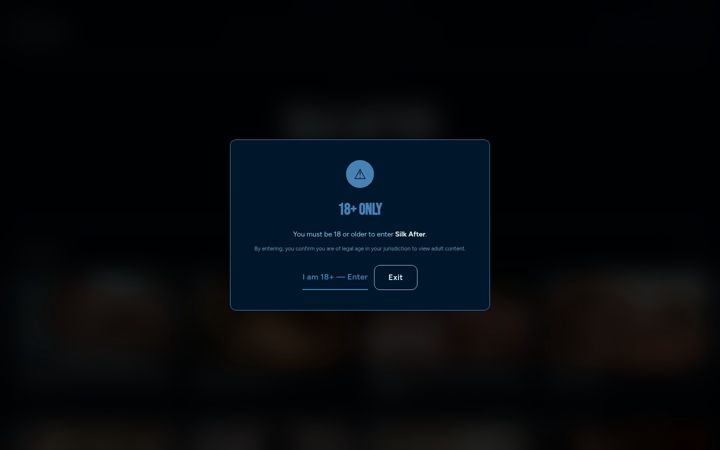 Screenshot of silkafter.com