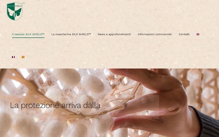 Screenshot di silkshield.it