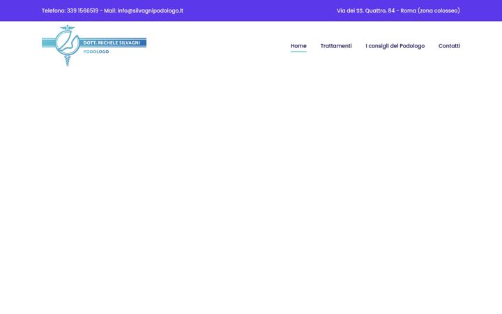 Screenshot of silvagnipodologo.it