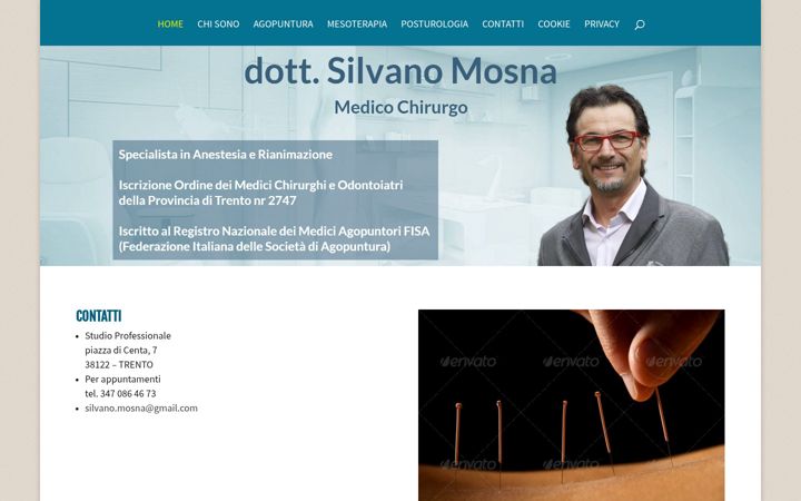 Snímek obrazovky silvanomosna.it