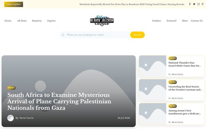 Screenshot of silverblackjacklounge.nl