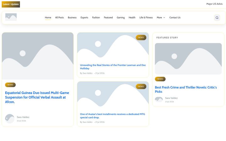Screenshot of silverpalacedaily.com