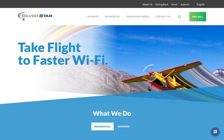Screenshot of silverstar.com