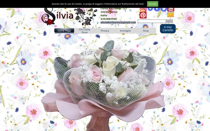 Screenshot του silviafiori.com