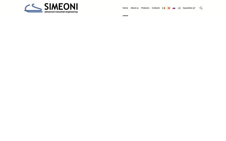 Screenshot of simeoni-srl.it
