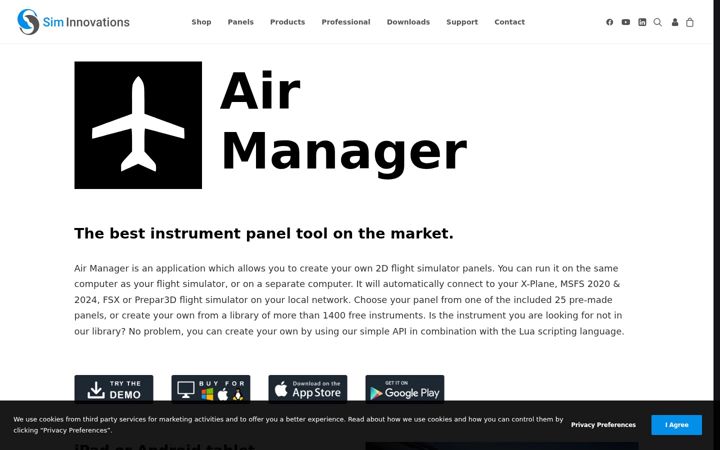 Screenshot of siminnovations.com