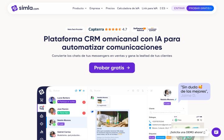 Screenshot of simla.com