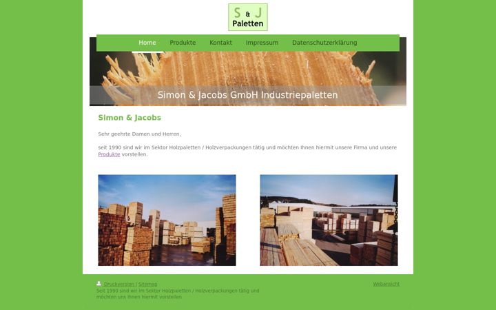 Snímek obrazovky simon-jacobs.de
