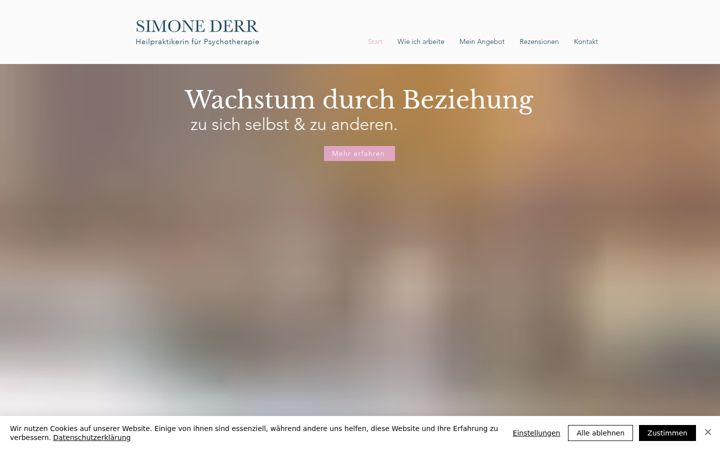 Ekraanipilt saidist simonederr.de
