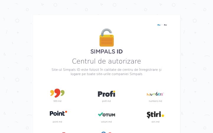 Screenshot of simpalsid.com