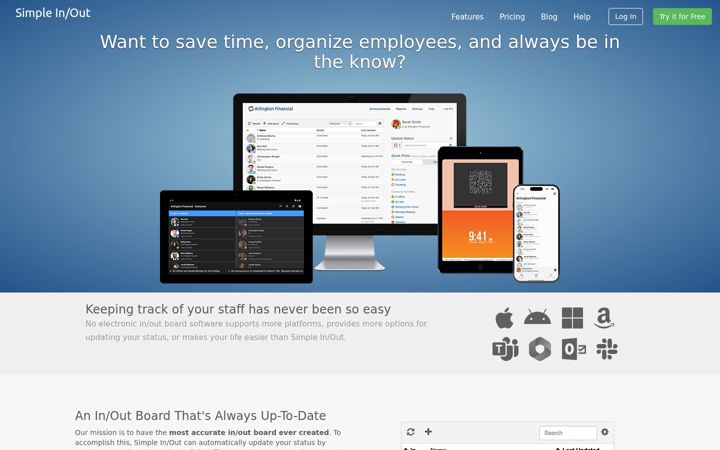 Screenshot of simpleinout.com