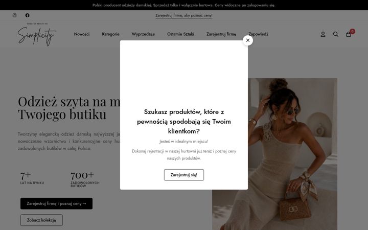 Screenshot ta' simplicity-hurt.pl