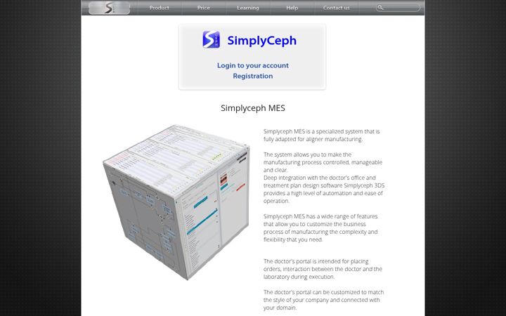 Screenshot of simplyceph.com