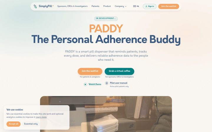 Screenshot of simplypill.com