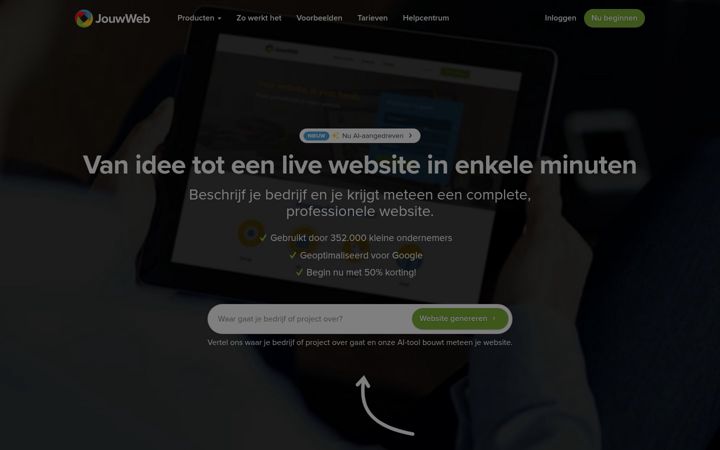 Screenshot of simpsite.nl