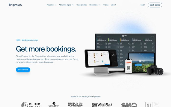 Screenshot of singenuity.com