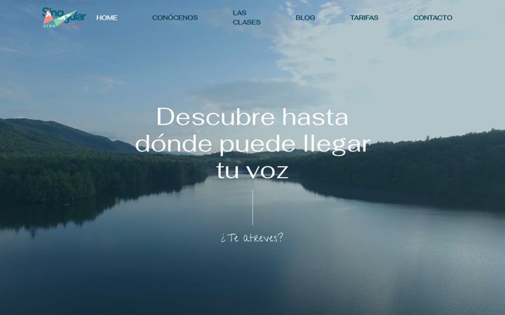 Captura de ecrã de singgular.es
